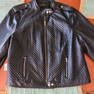 Outer Edge Black Quilted Jacket